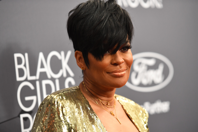 Creator and Executive Producer of BLACK GIRLS ROCK! Awards Beverly Bond attends the Black Girls Rock! 2018 Red Carpet at NJPAC on August 26, 2018 in Newark, New Jersey.